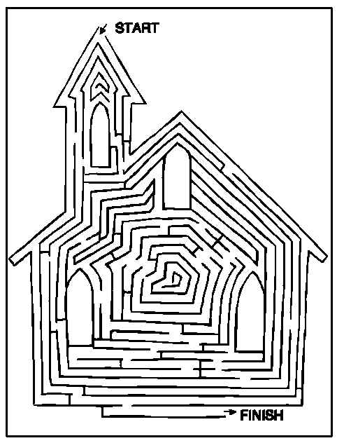 Dessin à colorier: Labyrinthes (Éducatifs) #126514 - Coloriages à Imprimer Gratuits
