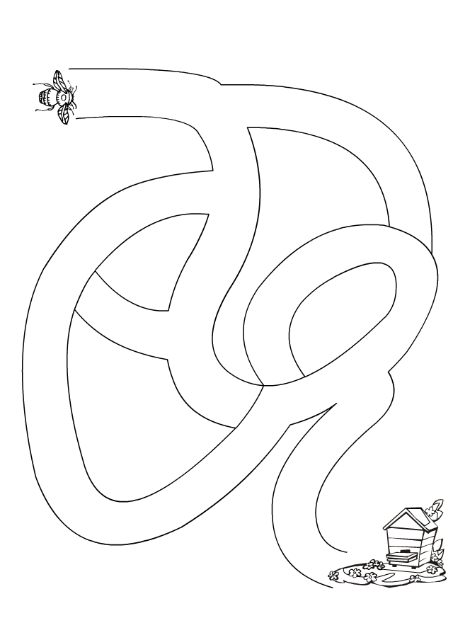 Dessin à colorier: Labyrinthes (Éducatifs) #126531 - Coloriages à Imprimer Gratuits