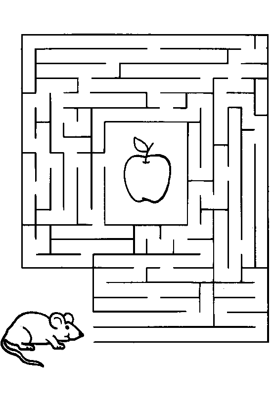 Dessin à colorier: Labyrinthes (Éducatifs) #126703 - Coloriages à Imprimer Gratuits