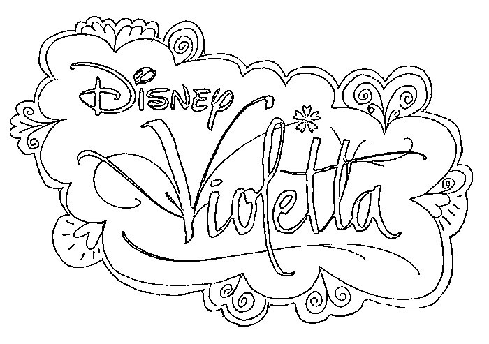Dessin à colorier: Violetta (Émissions de Télévision) #170456 - Coloriages à Imprimer Gratuits