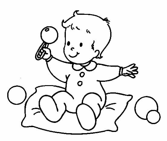 Coloriage gratuit Bébé #179982 de la collection Famille et Amis à imprimer
