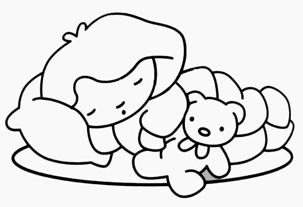 Dessin à colorier: Bébé (Famille et Amis) #86849 - Coloriages à Imprimer Gratuits