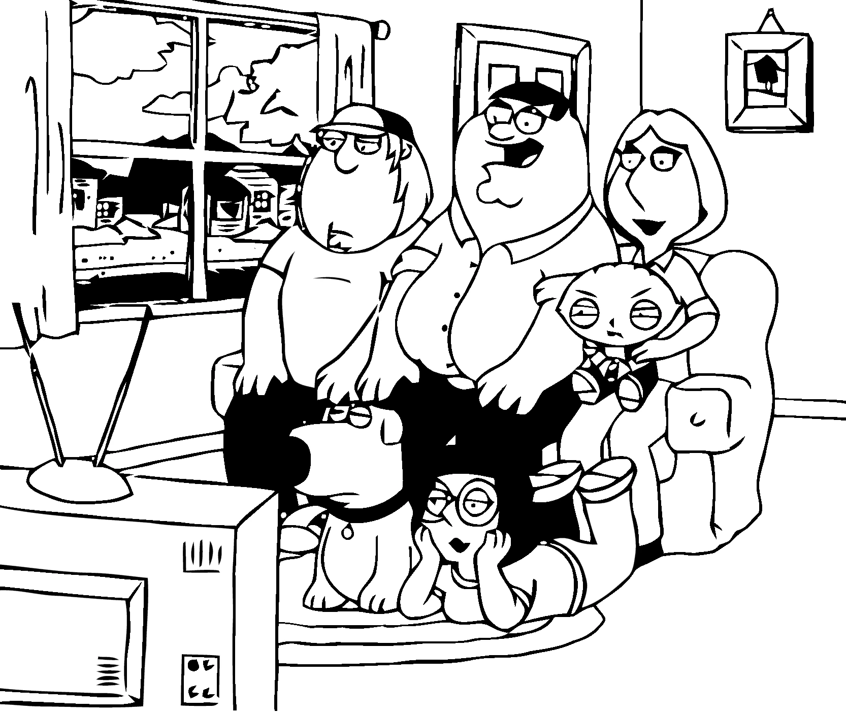 Dessin Famille #95140 à colorier de la série Famille et Amis, gratuit à télécharger et imprimer Dessin Famille #95140 à colorier de la série Famille et Amis, gratuit à télécharger et imprimer