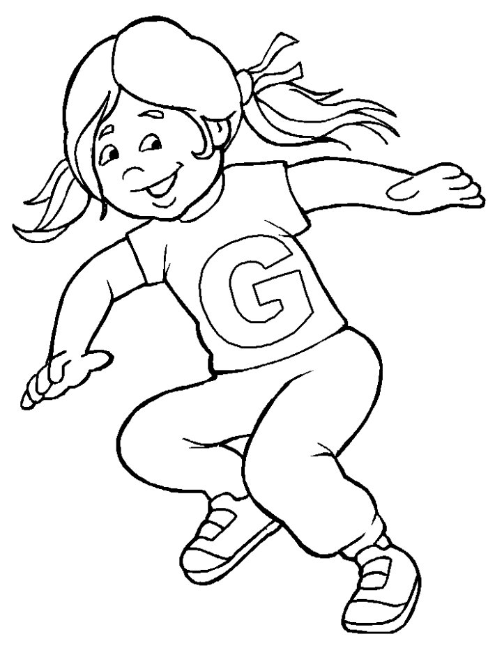 Joli coloriage Fillette #96558 de la collection Famille et Amis, prêt à imprimer pour petits et grands Joli coloriage Fillette #96558 de la collection Famille et Amis, prêt à imprimer pour petits et grands