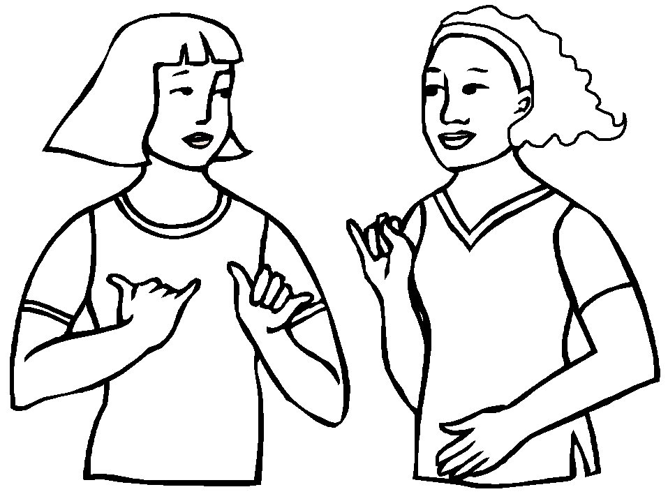 Coloriage gratuit pour enfants et adultes Handicapé #98411, collection Famille et Amis
