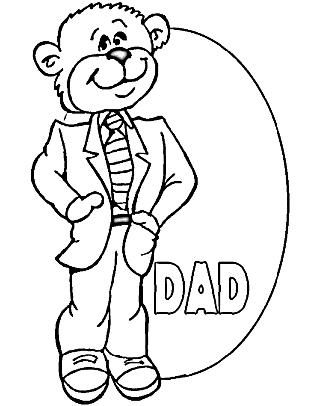 Coloriage gratuit Papa #103600 de la collection Famille et Amis à imprimer Coloriage gratuit Papa #103600 de la collection Famille et Amis à imprimer