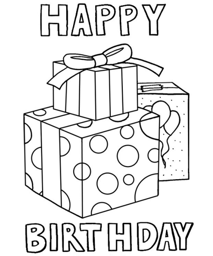 Coloriage gratuit pour enfants et adultes Anniversaire #57190, collection Fêtes et Célébrations Coloriage gratuit pour enfants et adultes Anniversaire #57190, collection Fêtes et Célébrations