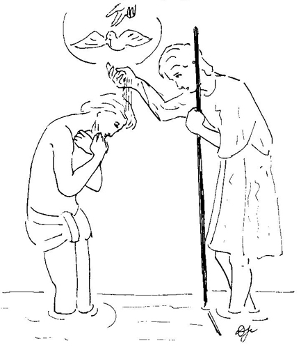 Dessin à colorier: Bapteme (Fêtes et Célébrations) #57597 - Coloriages à Imprimer Gratuits