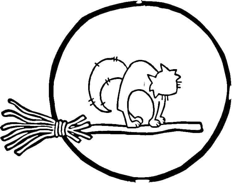 Joli coloriage Chat Halloween #203956 de la collection Fêtes et Célébrations, prêt à imprimer pour petits et grands Joli coloriage Chat Halloween #203956 de la collection Fêtes et Célébrations, prêt à imprimer pour petits et grands