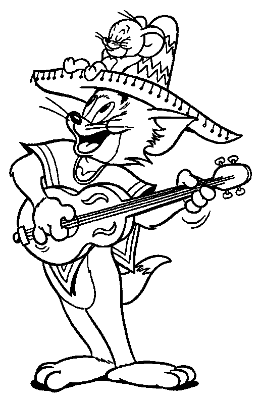 Coloriage à imprimer Cinco de Mayo #59963 de la série Fêtes et Célébrations, gratuit pour enfants et adultes