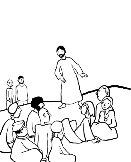 Dessin à colorier: Dimanche des Rameaux (Fêtes et Célébrations) #60322 - Coloriages à Imprimer Gratuits