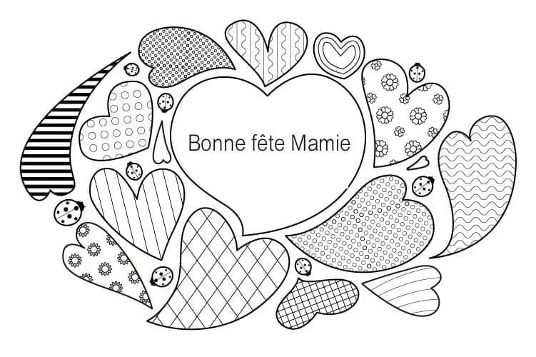 Coloriage gratuit Fete des Grand Mere #192856 de la collection Fêtes et Célébrations à imprimer