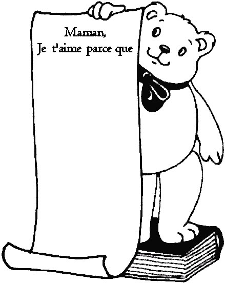 Coloriage gratuit pour enfants et adultes Fête des Mères #129749, collection Fêtes et Célébrations