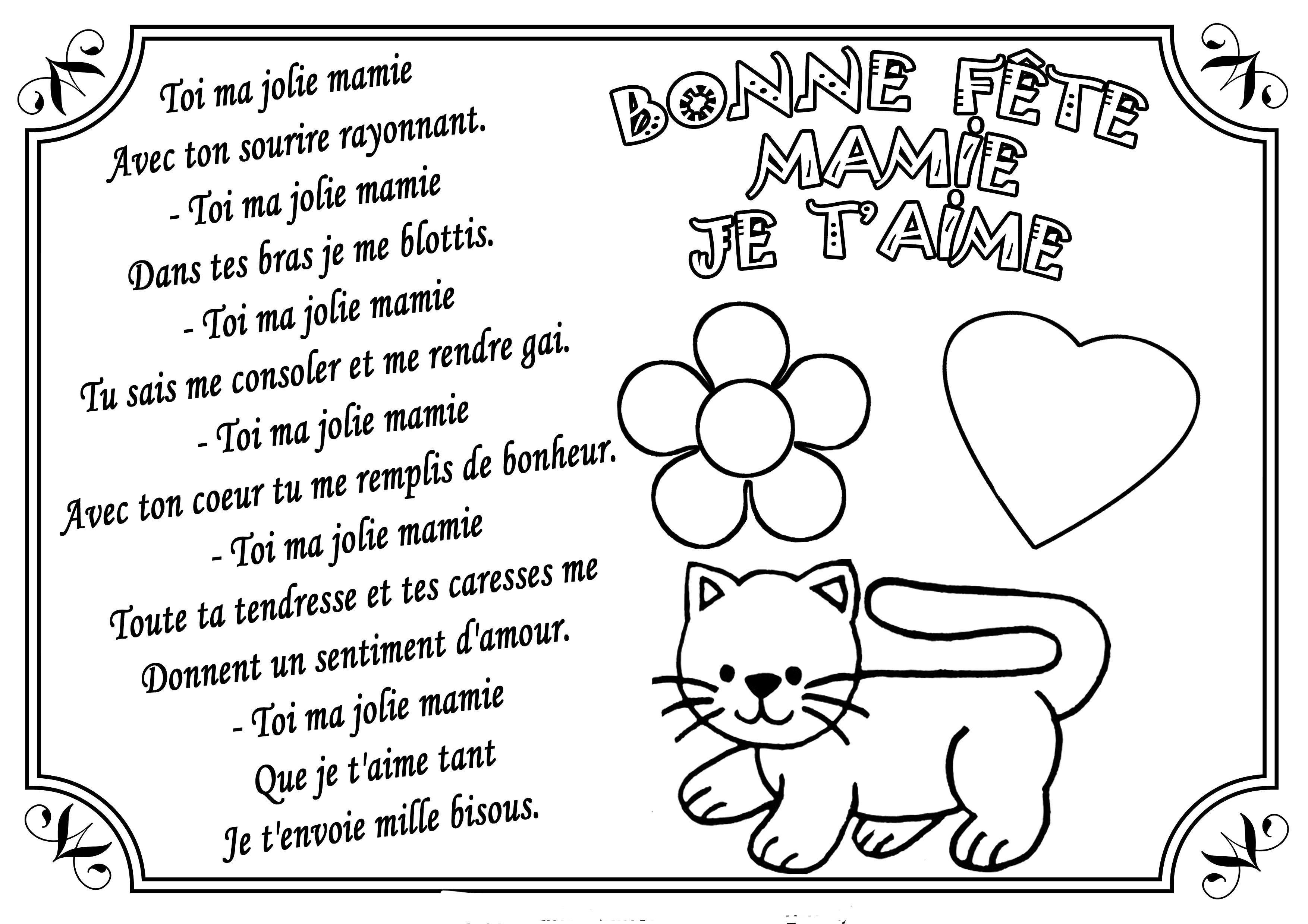 Dessin à colorier: Fête des Mères (Fêtes et Célébrations) #129876 - Coloriages à Imprimer Gratuits