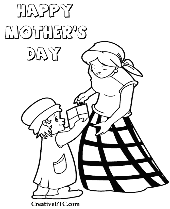 Coloriage gratuit Fête des Mères #129903 de la collection Fêtes et Célébrations à imprimer Coloriage gratuit Fête des Mères #129903 de la collection Fêtes et Célébrations à imprimer