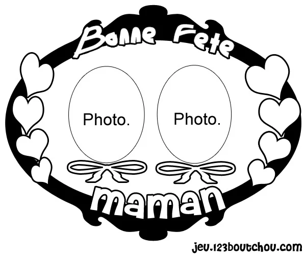 Coloriage gratuit Fête des Mères #129930 de la collection Fêtes et Célébrations à imprimer