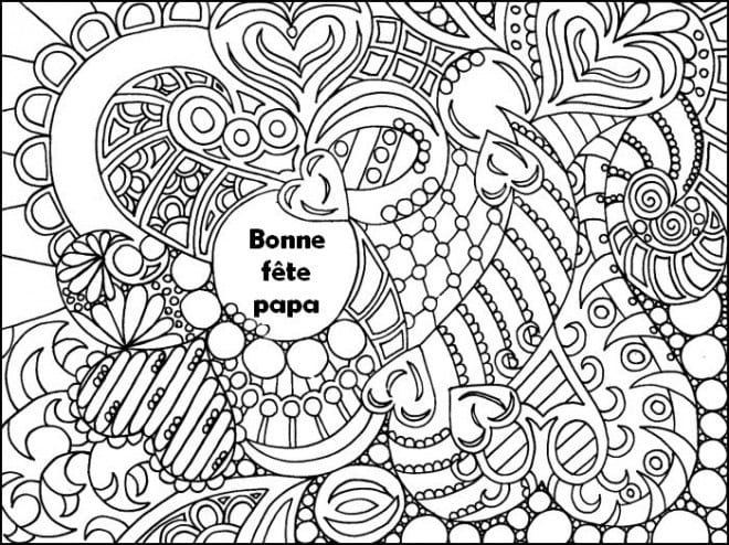 Coloriage gratuit Fête des Pères #191398 de la collection Fêtes et Célébrations à imprimer