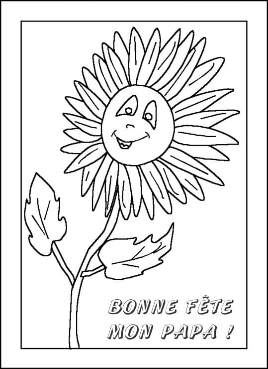 Coloriage gratuit Fête des Pères #191402 de la collection Fêtes et Célébrations à imprimer