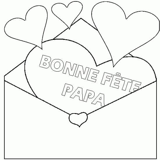 Coloriage gratuit Fête des Pères #191406 de la collection Fêtes et Célébrations à imprimer
