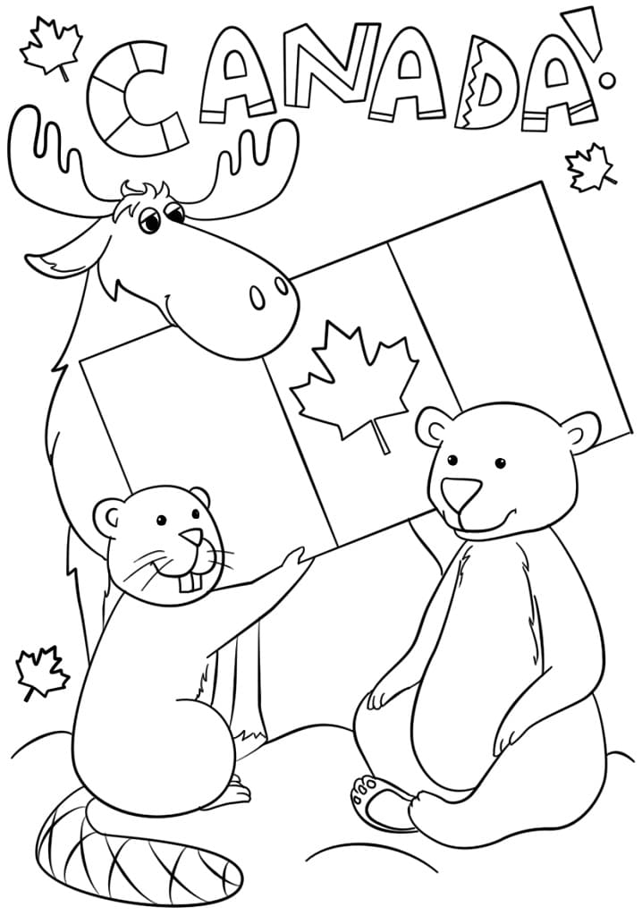 Illustration au trait Fête du Canada – 1 Juillet #193596 de la collection Fêtes et Célébrations à colorier gratuitement Illustration au trait Fête du Canada – 1 Juillet #193596 de la collection Fêtes et Célébrations à colorier gratuitement