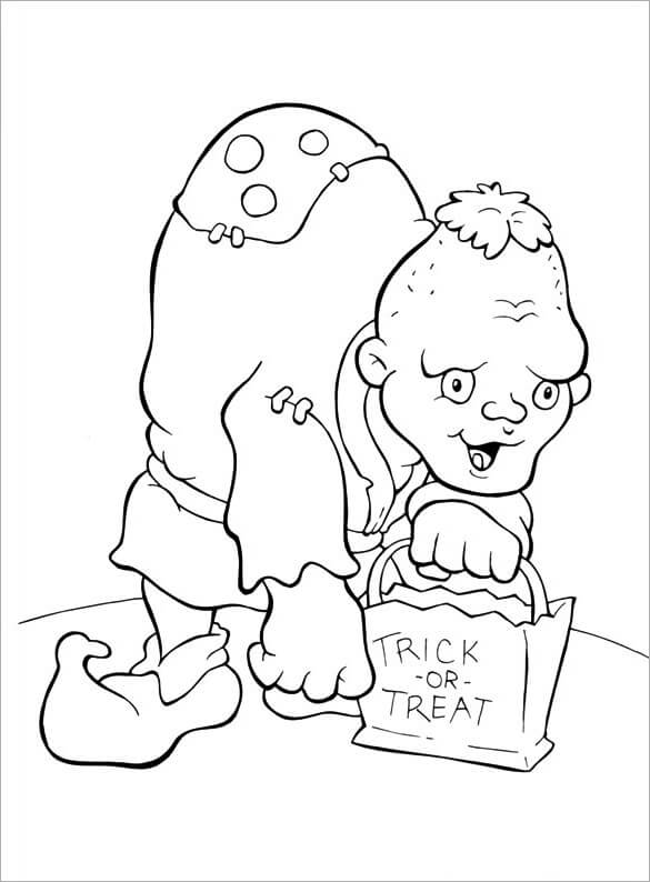 Coloriage imprimable Halloween #171665 de la collection Fêtes et Célébrations à colorier aux crayons Coloriage imprimable Halloween #171665 de la collection Fêtes et Célébrations à colorier aux crayons