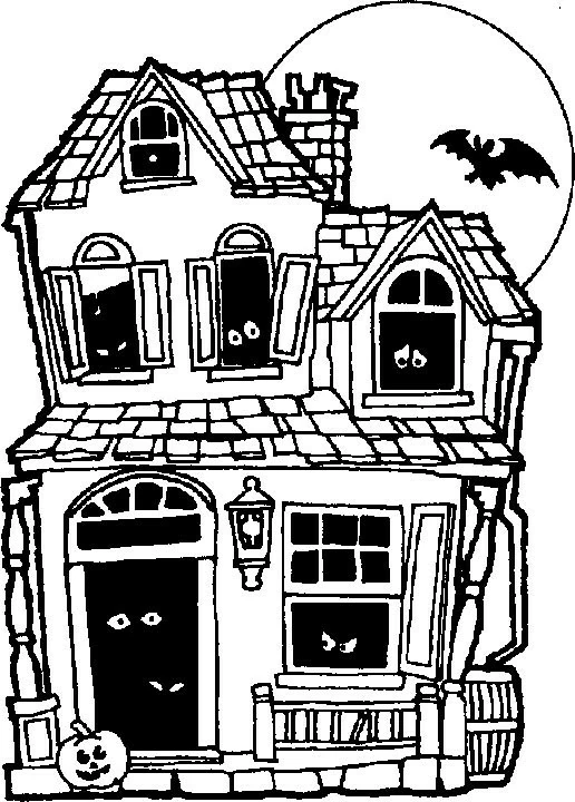 Joli coloriage Halloween #55341 de la collection Fêtes et Célébrations, prêt à imprimer pour petits et grands