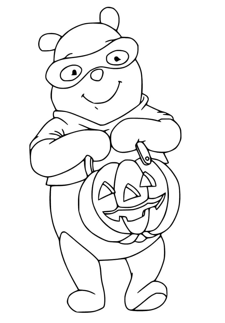 Dessin à colorier: Halloween Disney (Fêtes et Célébrations) #200185 - Coloriages à Imprimer Gratuits