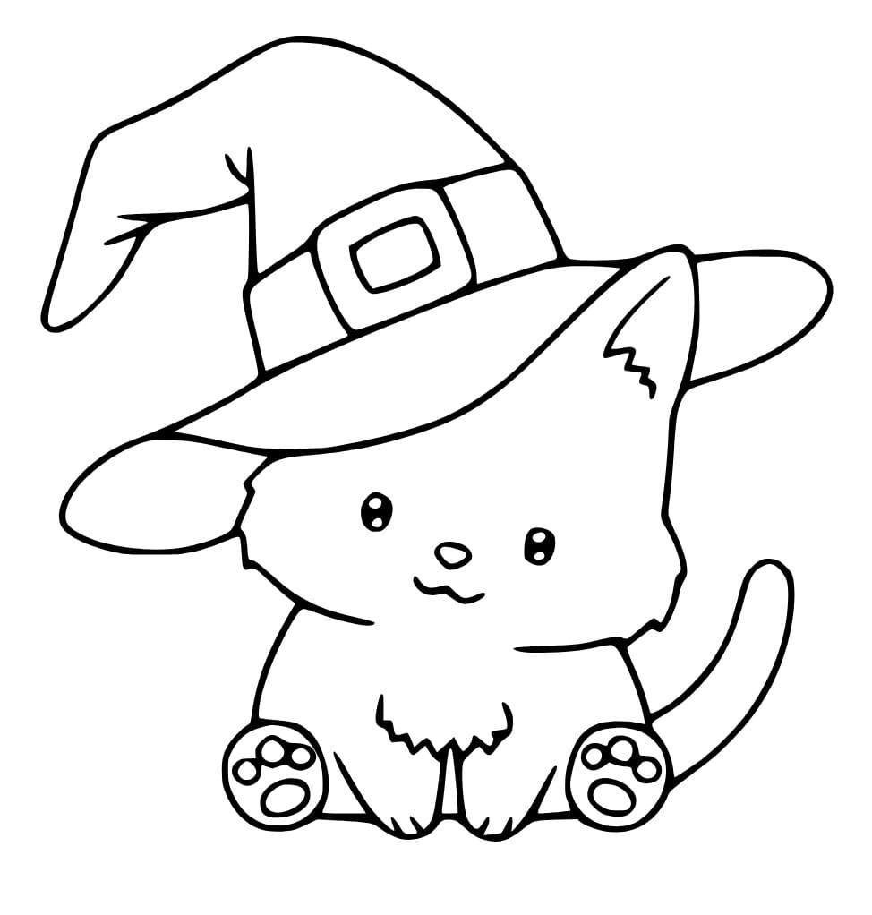 Dessin à colorier: Halloween Pour Petit (Fêtes et Célébrations) #202019 - Coloriages à Imprimer Gratuits