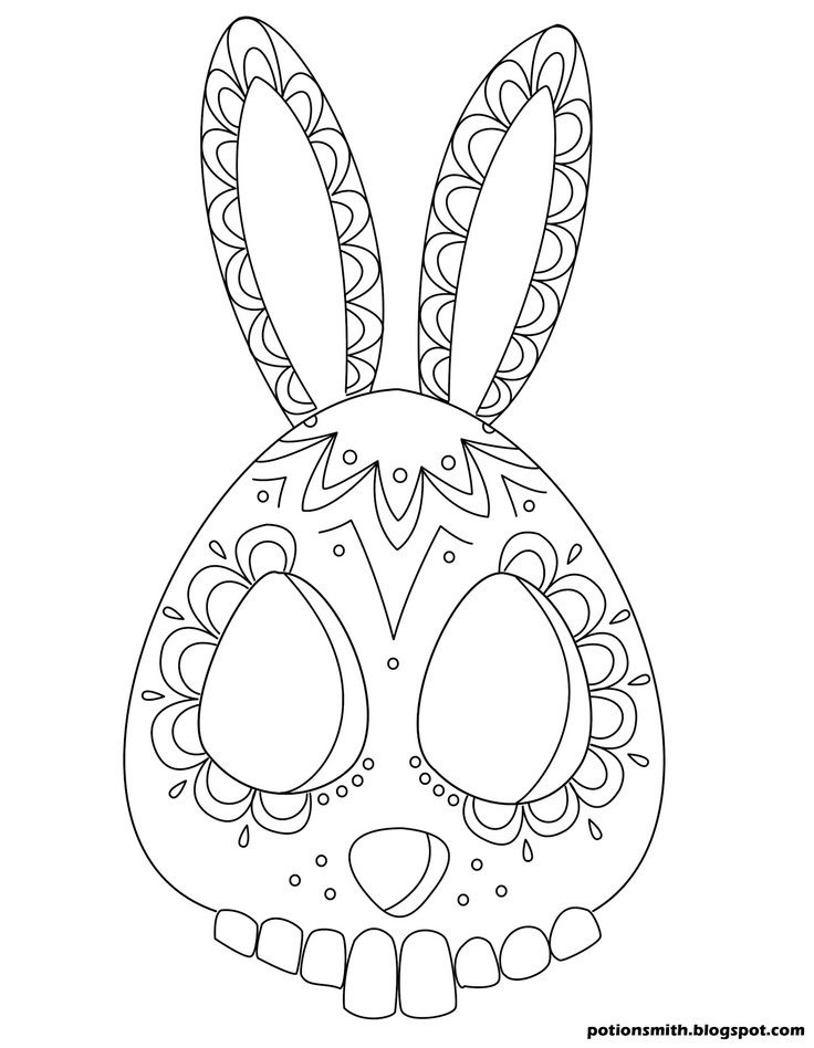 Illustration au trait Jour des Morts #60159 de la collection Fêtes et Célébrations à colorier gratuitement