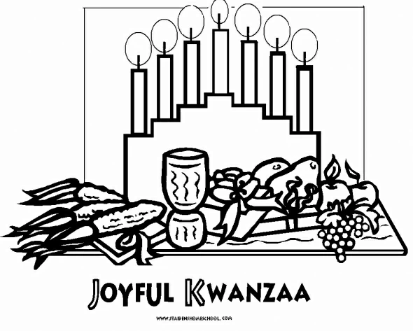 Coloriage gratuit Kwanzaa #60425 de la collection Fêtes et Célébrations à imprimer Coloriage gratuit Kwanzaa #60425 de la collection Fêtes et Célébrations à imprimer