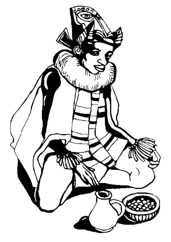 Dessin à colorier: Kwanzaa (Fêtes et Célébrations) #60547 - Coloriages à Imprimer Gratuits