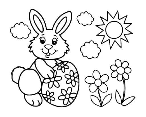 Coloriage gratuit Lundi de Pâques #181277 de la collection Fêtes et Célébrations à imprimer