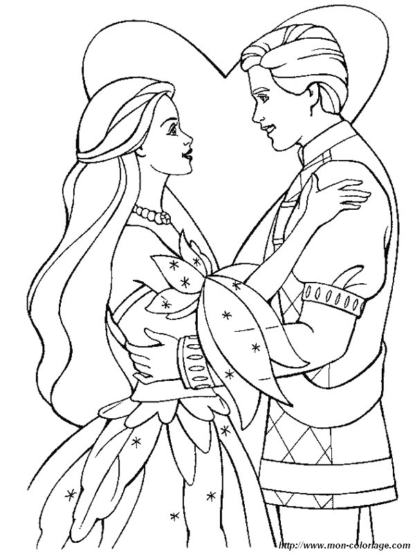 Dessin à colorier: Mariage (Fêtes et Célébrations) #55981 - Coloriages à Imprimer Gratuits