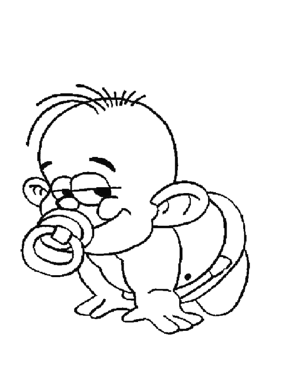Coloriage gratuit Naissance #55555 de la collection Fêtes et Célébrations à imprimer