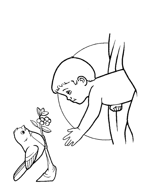 Coloriage gratuit Naissance #55580 de la collection Fêtes et Célébrations à imprimer