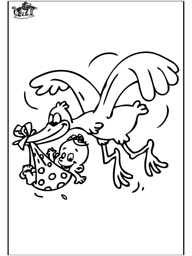 Coloriage gratuit Naissance #55609 de la collection Fêtes et Célébrations à imprimer