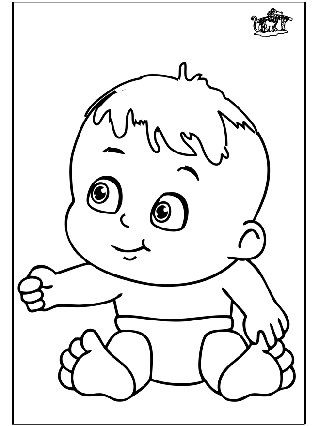 Coloriage gratuit Naissance #55661 de la collection Fêtes et Célébrations à imprimer