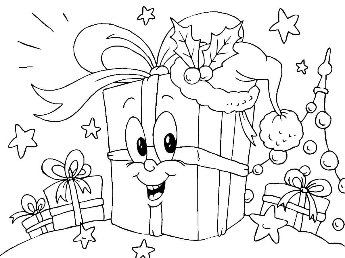 Coloriage Noël #171517 à imprimer gratuitement, extrait de la collection Fêtes et Célébrations