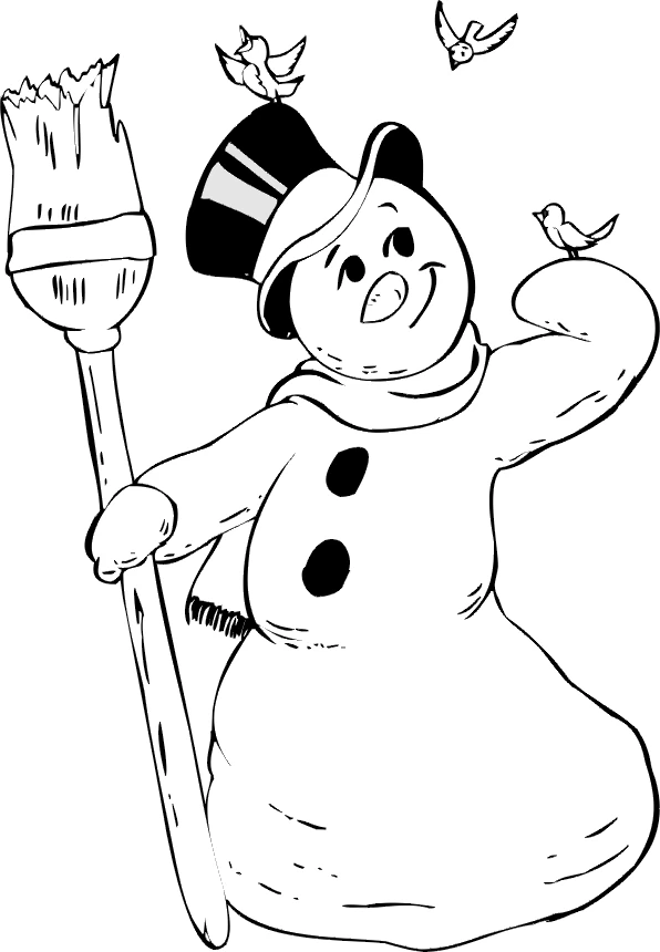 Coloriage à imprimer Noël #54835 de la série Fêtes et Célébrations, gratuit pour enfants et adultes