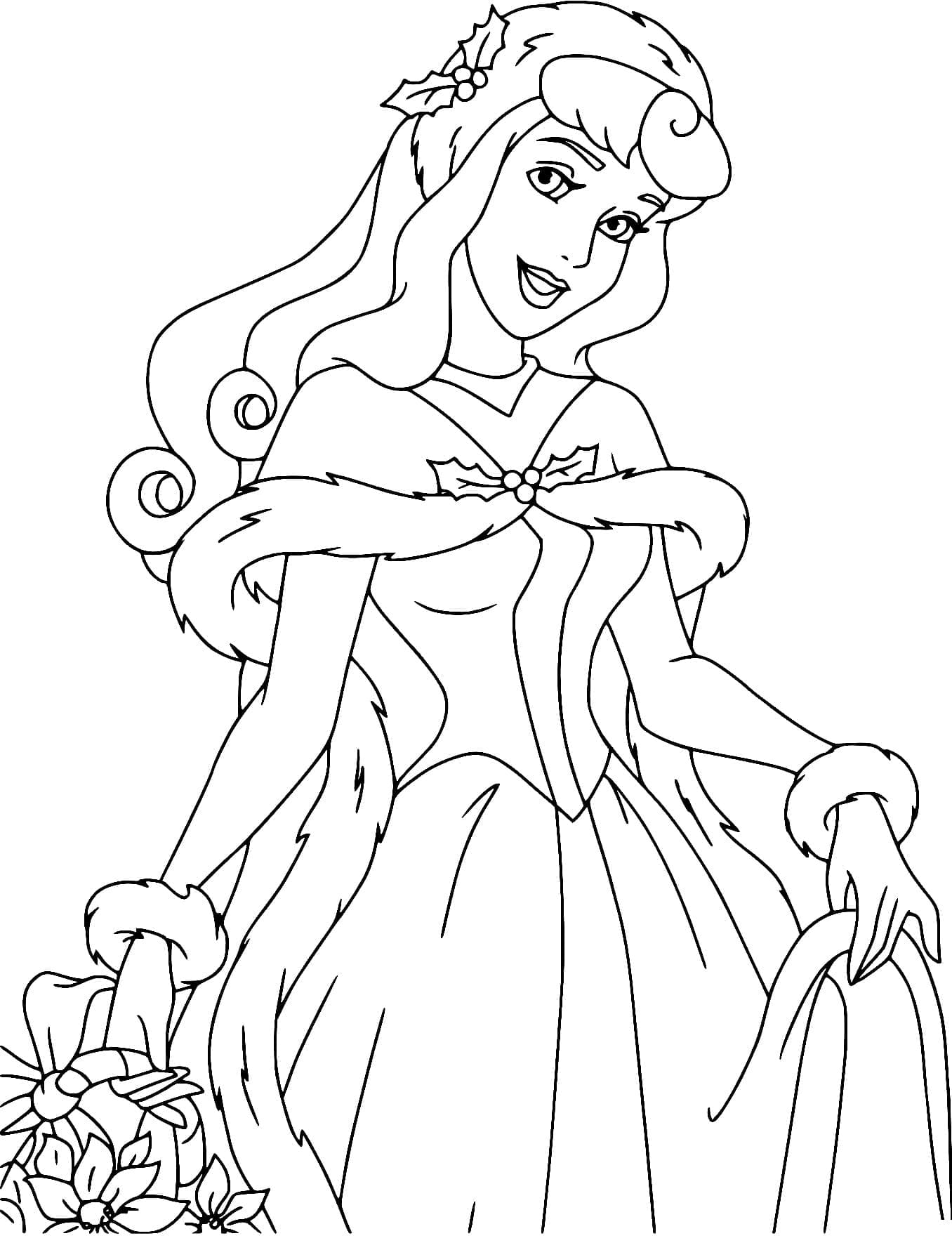Dessin à colorier: Noël Disney (Fêtes et Célébrations) #205000 - Coloriages à Imprimer Gratuits