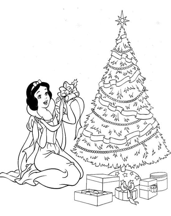 Coloriage gratuit pour enfants et adultes Noël Disney #205027, collection Fêtes et Célébrations