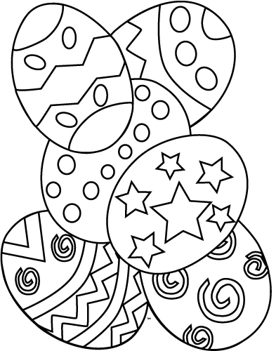 Coloriage gratuit Pâques #54364 de la collection Fêtes et Célébrations à imprimer