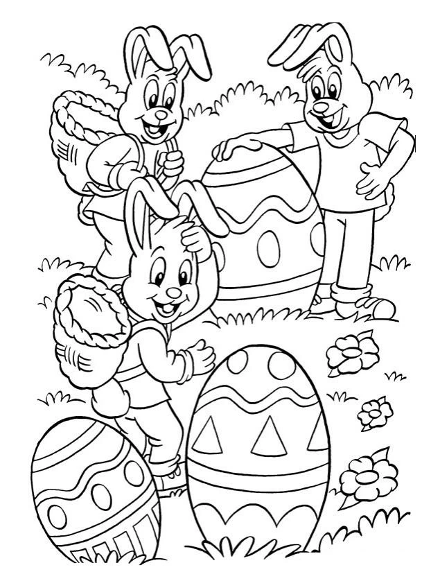Coloriage gratuit Pâques #54379 de la collection Fêtes et Célébrations à imprimer Coloriage gratuit Pâques #54379 de la collection Fêtes et Célébrations à imprimer