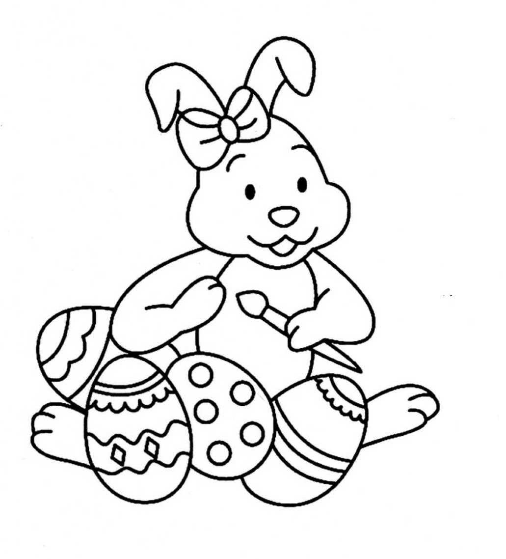 Coloriage gratuit Pâques #54440 de la collection Fêtes et Célébrations à imprimer