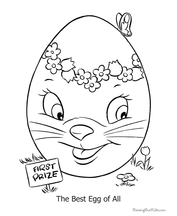 Page de coloriage Pâques #54539, collection Fêtes et Célébrations, à imprimer et colorier