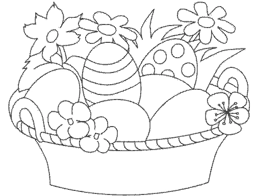 Coloriage gratuit Pâques #54567 de la collection Fêtes et Célébrations à imprimer