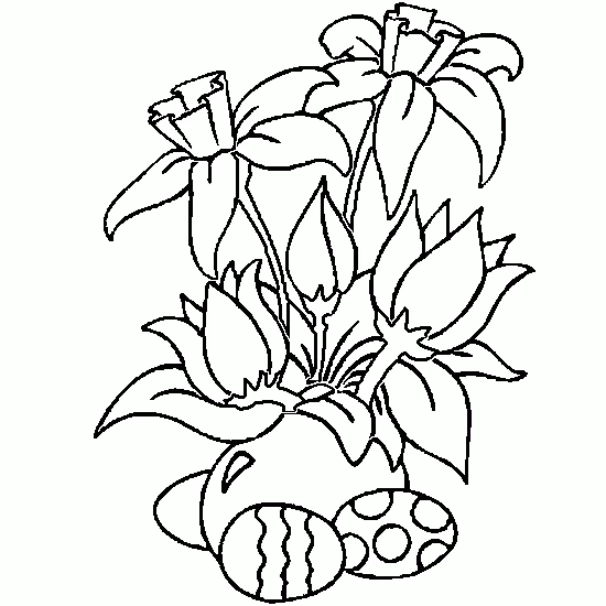Coloriage imprimable Pâques #54651 de la collection Fêtes et Célébrations à colorier aux crayons