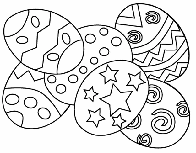Coloriage gratuit Pâques #54708 de la collection Fêtes et Célébrations à imprimer