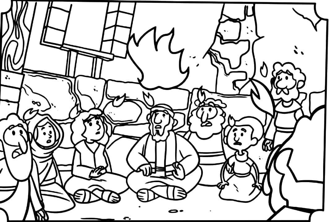 Coloriage gratuit Pentecôte #181353 de la collection Fêtes et Célébrations à imprimer