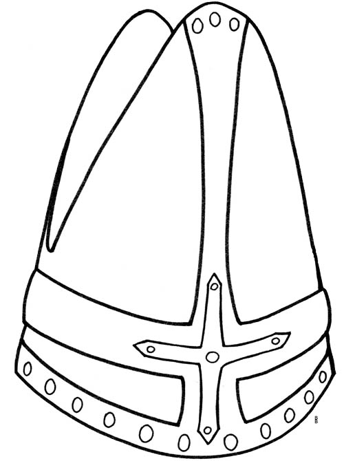 Joli coloriage Saint Nicolas #59117 de la collection Fêtes et Célébrations, prêt à imprimer pour petits et grands
